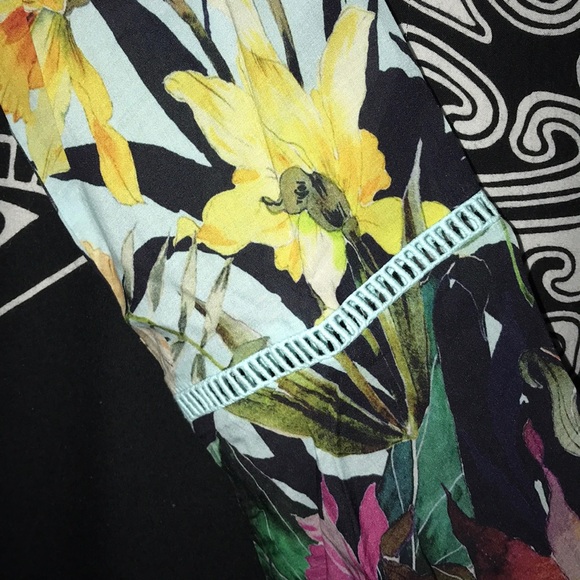 Nanette Lepore Swim coverup flower print new Sz XS - Picture 4 of 6